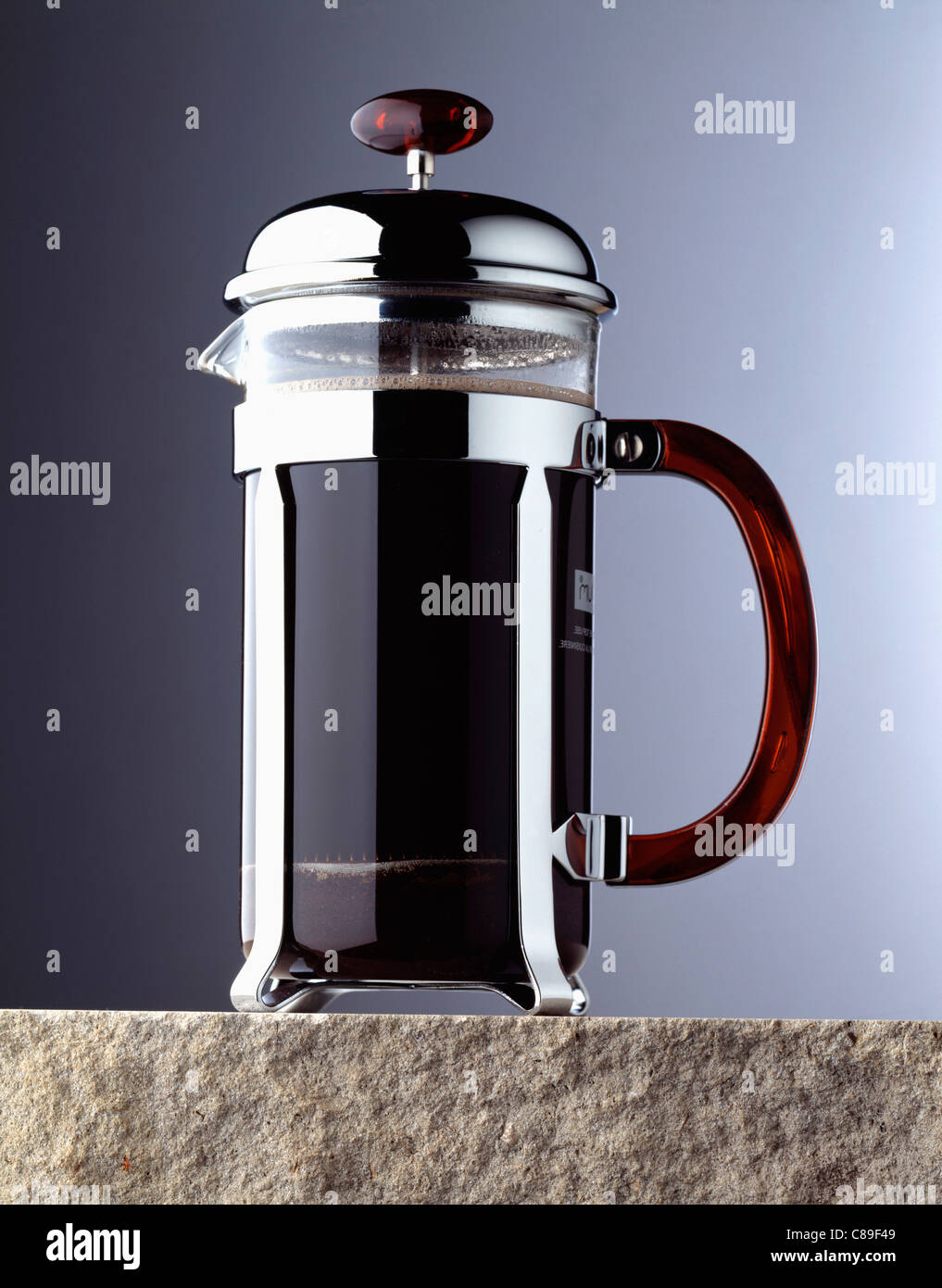 Bodum filter coffee pot Stock Photo Alamy
