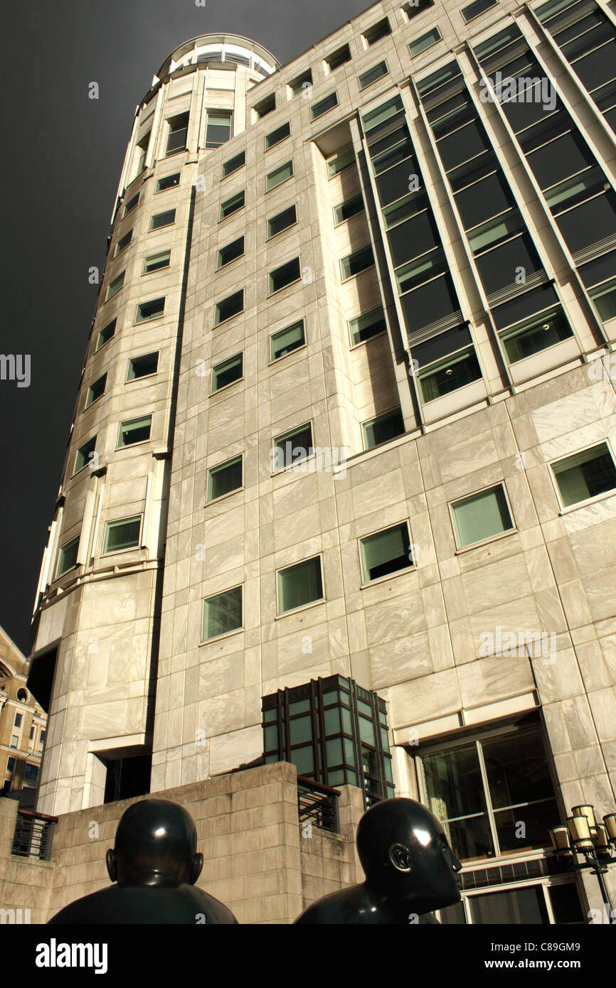 Building at Canary Wharf Docklands London Stock Photo - Alamy