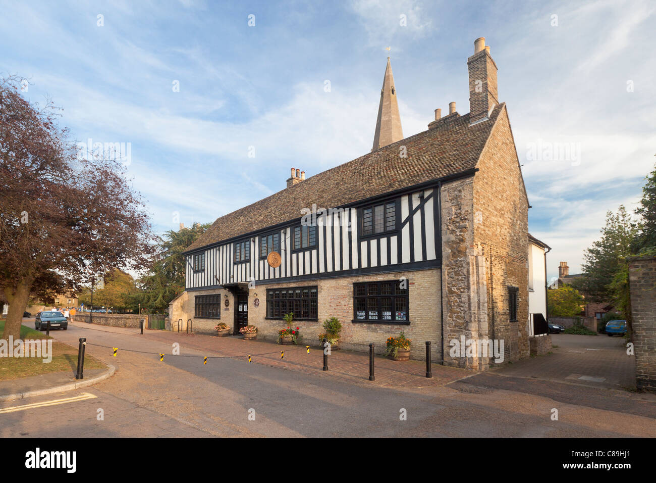 Oliver Cromwell's house in Ely, UK Stock Photo