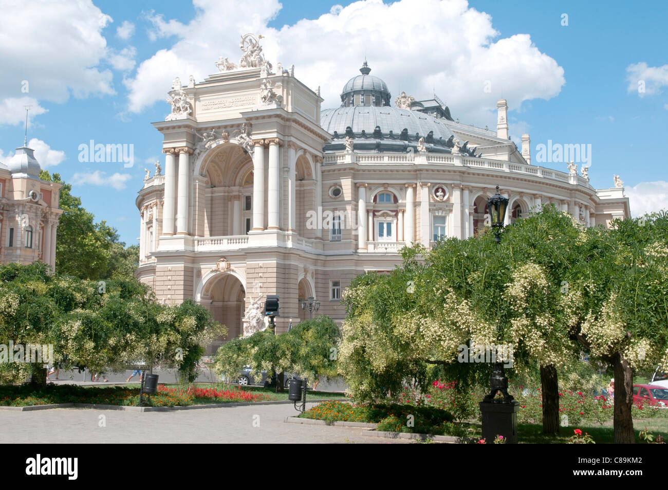 Odessa Academy Opera and Ballet House. Stock Photo