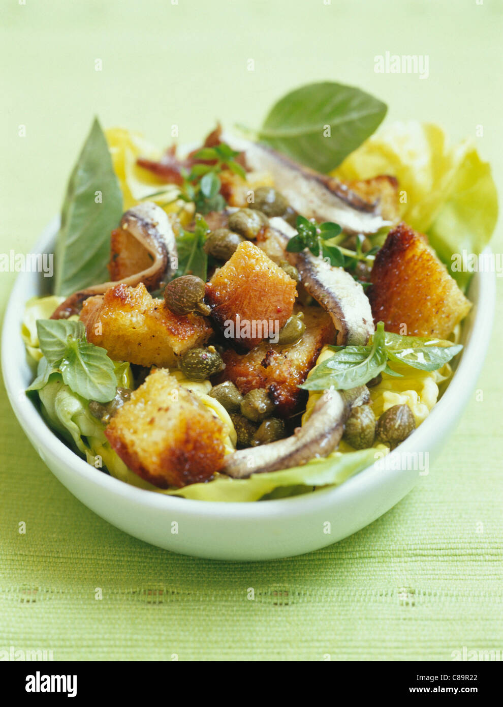 Anchovy and caper salad hires stock photography and images Alamy