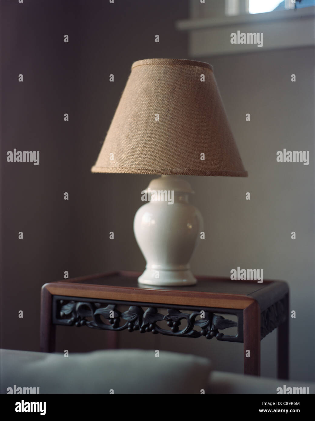 Table lamp Stock Photo