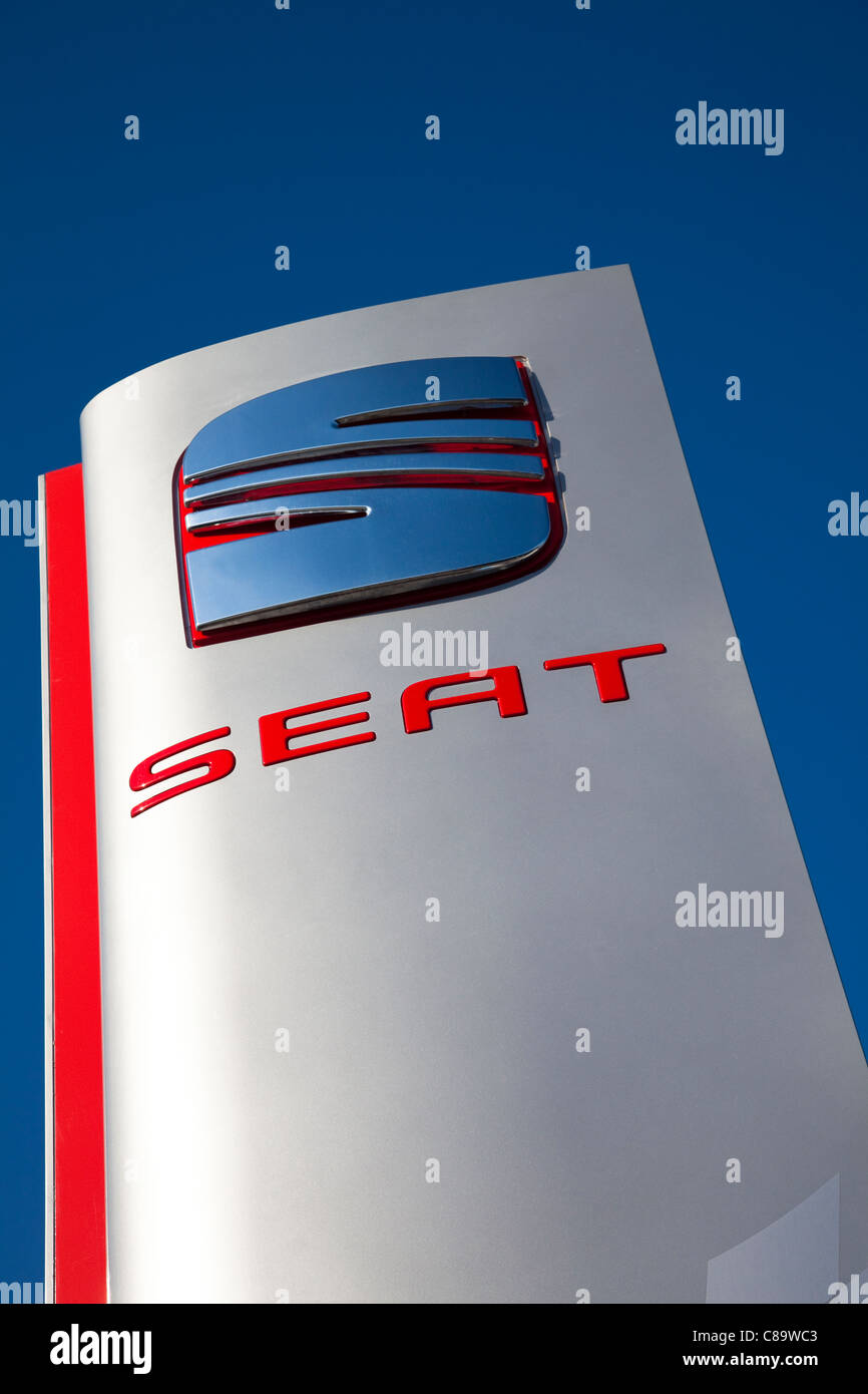 Seat car manufacturer sign logo hires stock photography and images Alamy