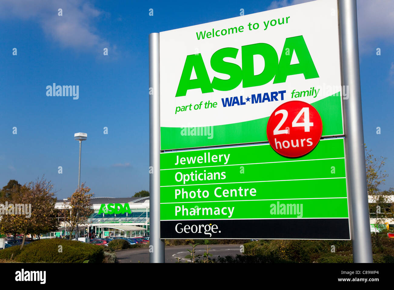 Asda supercentre hires stock photography and images Alamy