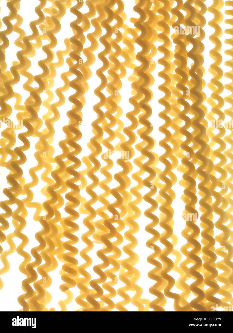 Fusilli bucati pasta Stock Photo Alamy