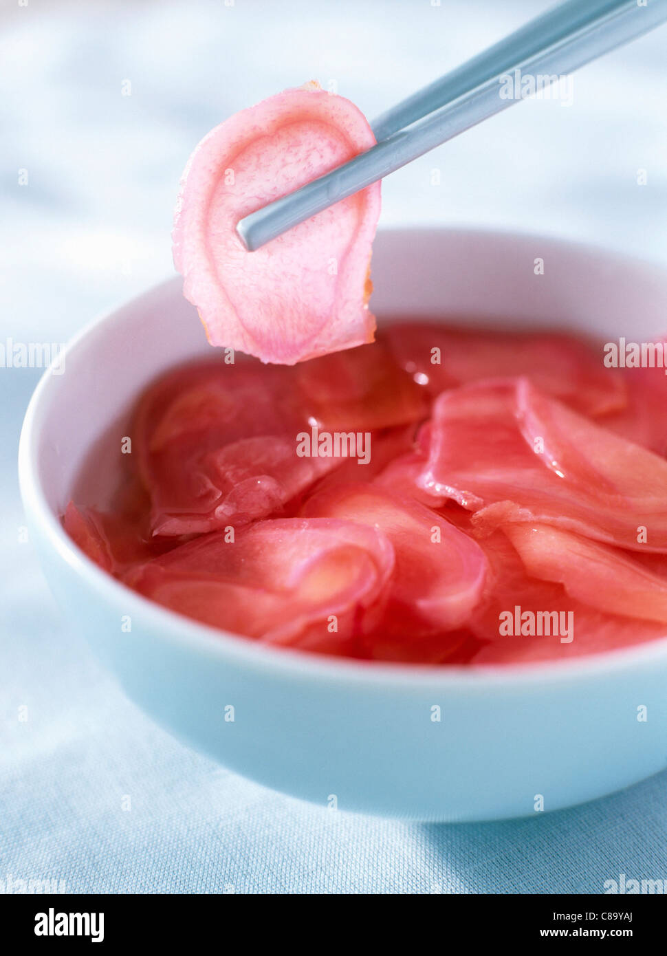 Ginger preserved in vinegar Stock Photo Alamy