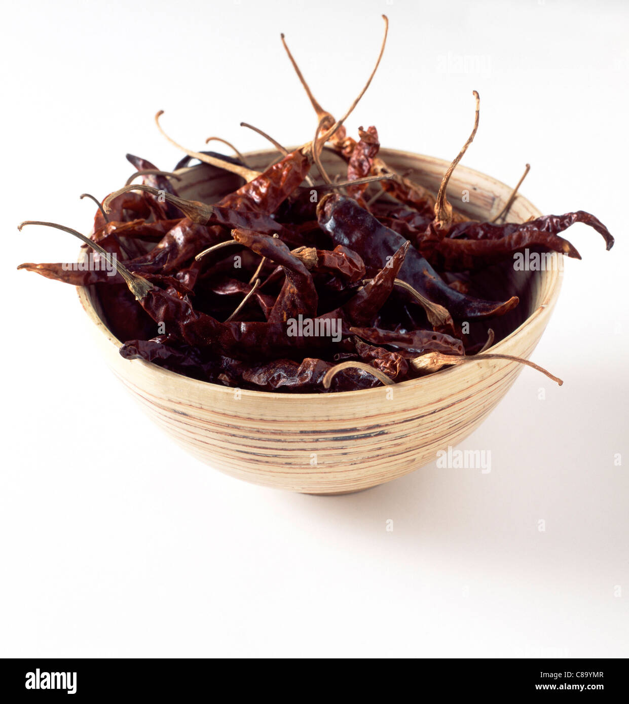 Dried chili peppers Stock Photo Alamy