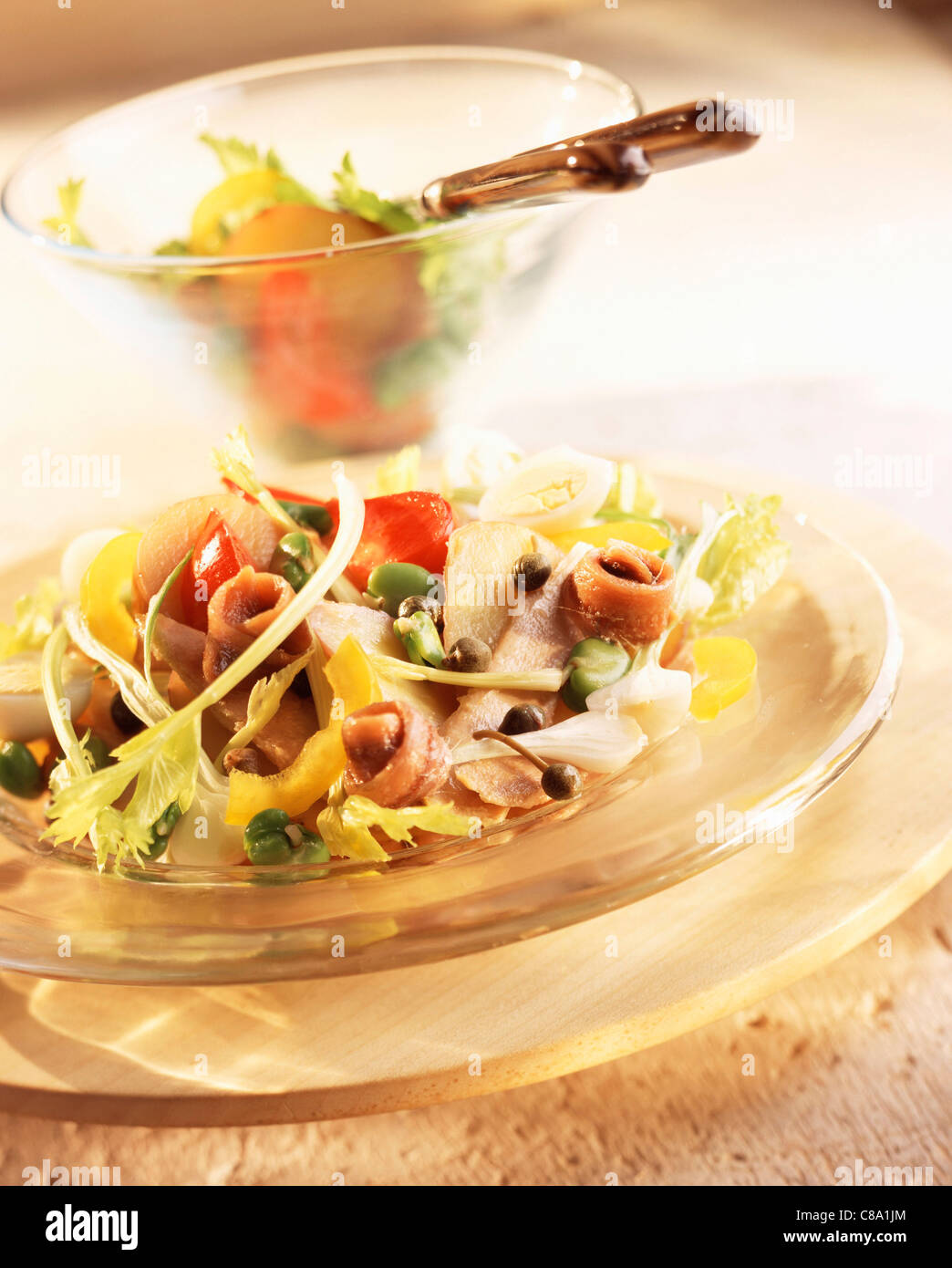 Anchovy and caper salad hires stock photography and images Alamy