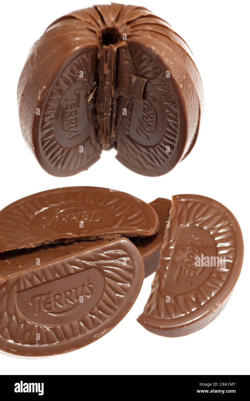 Terrys chocolate orange Stock Photo Alamy