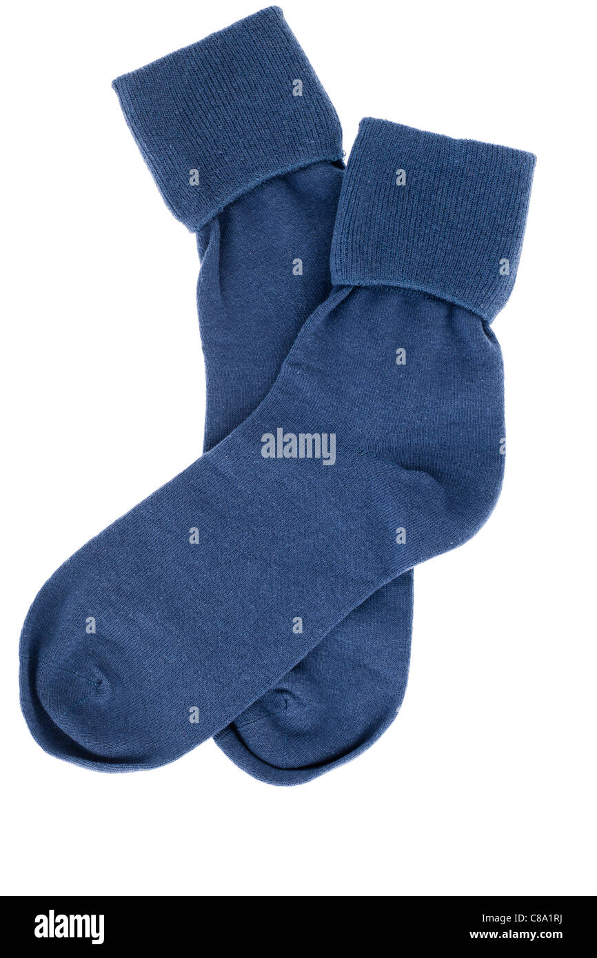 Blue Socks High Resolution Stock Photography and Images - Alamy