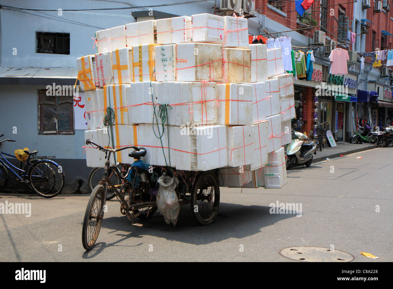 Overloaded Bike