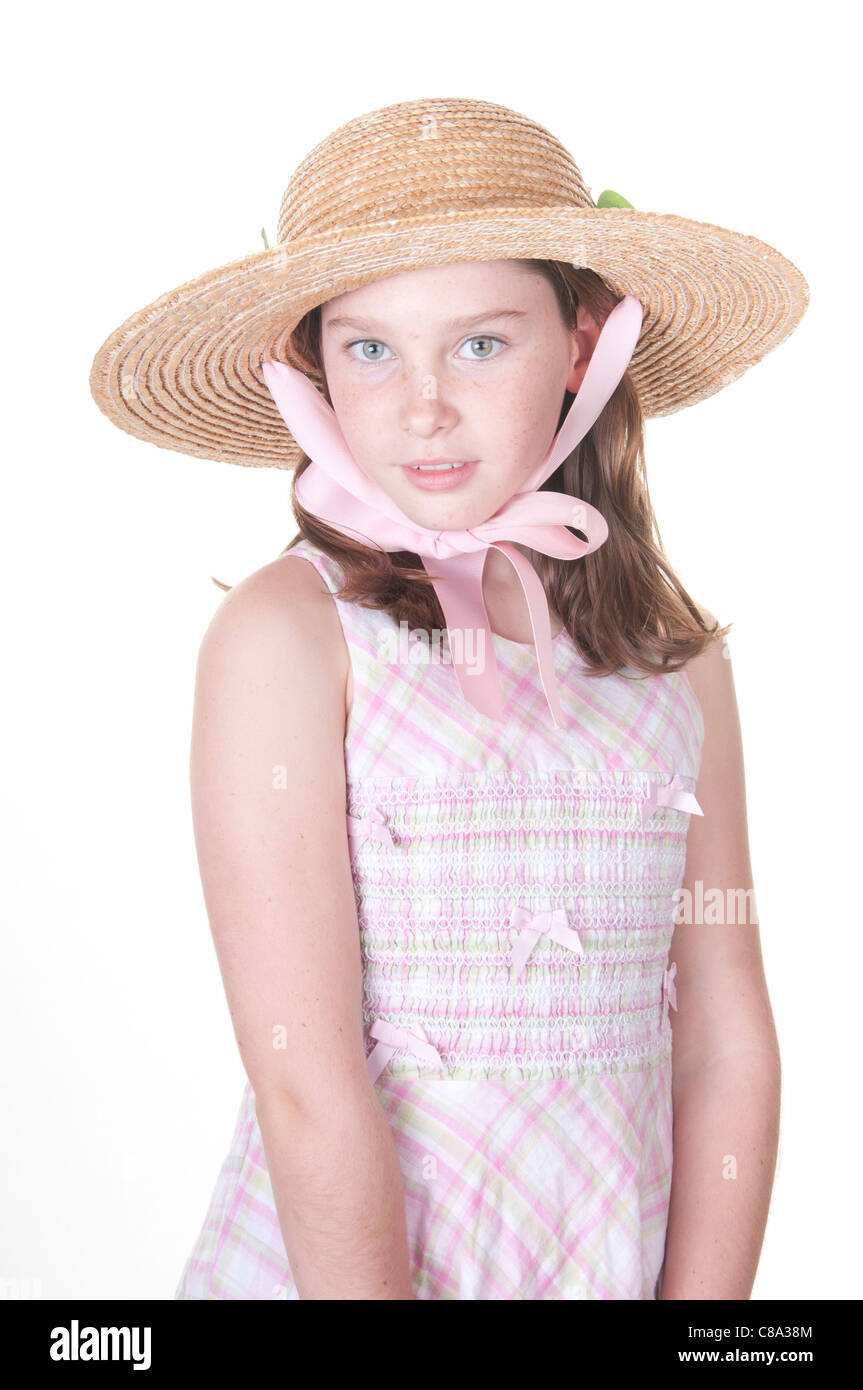 Beautiful girl in dress Stock Photo - Alamy