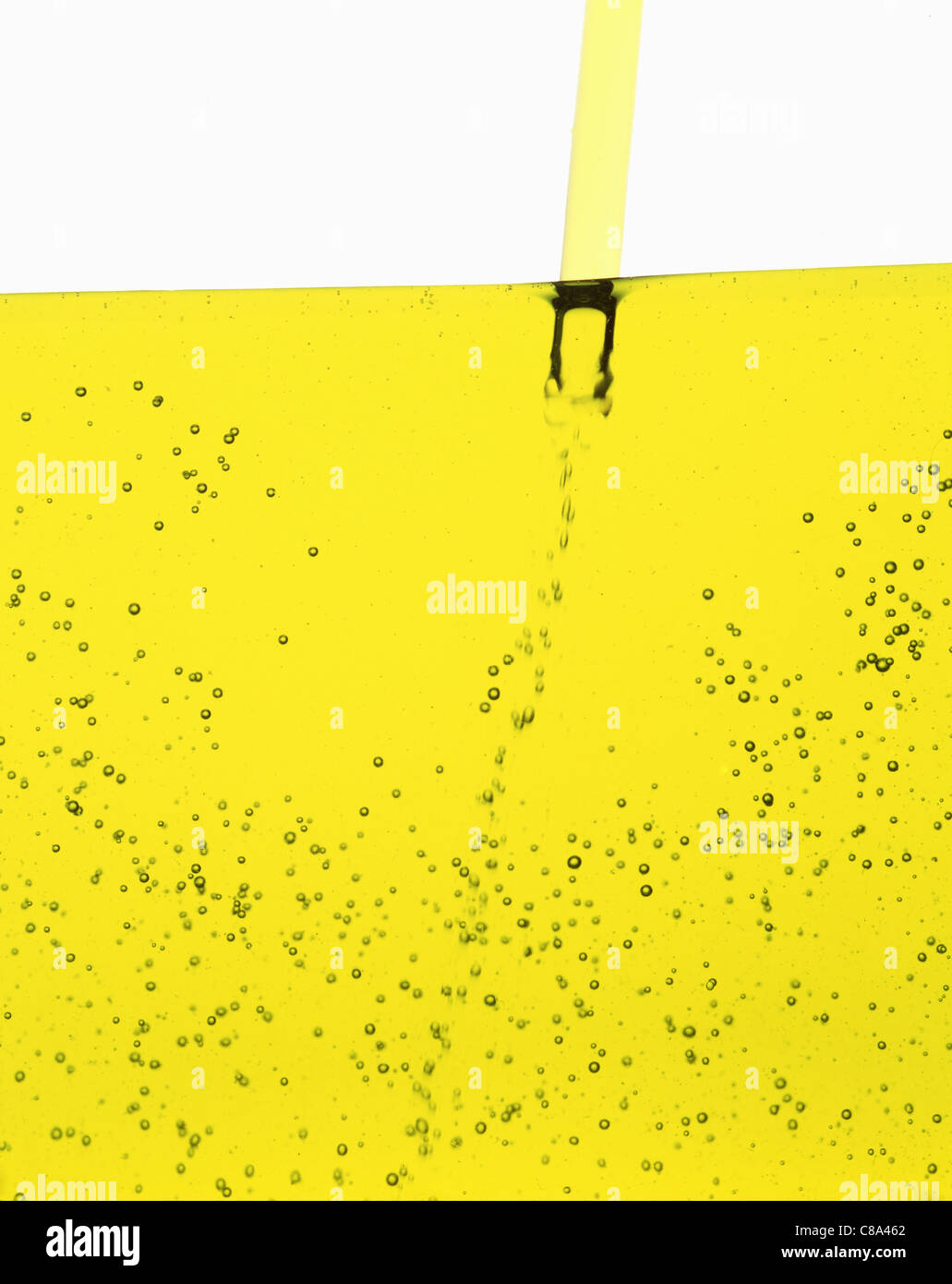 Download Yellow Fizzy Lemonade With Straw Stock Photo Alamy PSD Mockup Templates
