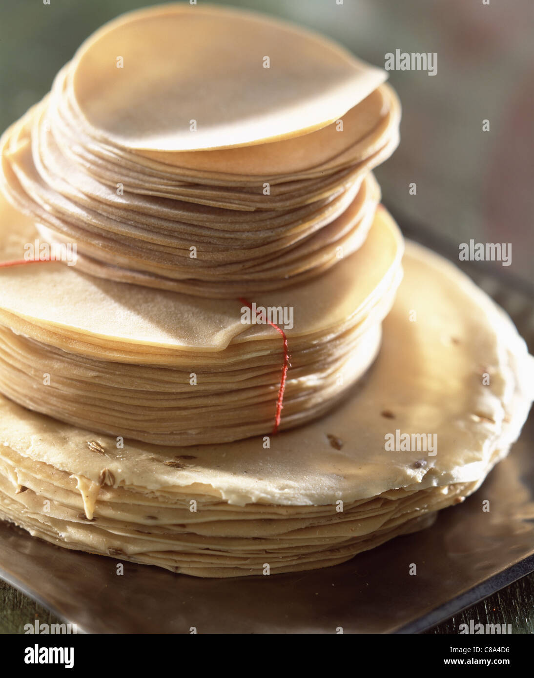 Indian pancakes Stock Photo
