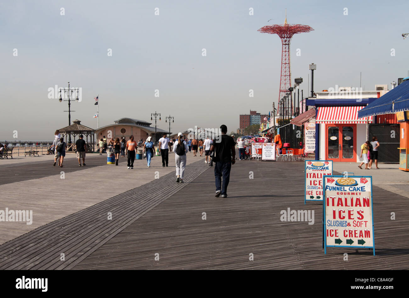 Coney island pleasure park hi-res stock photography and images - Alamy