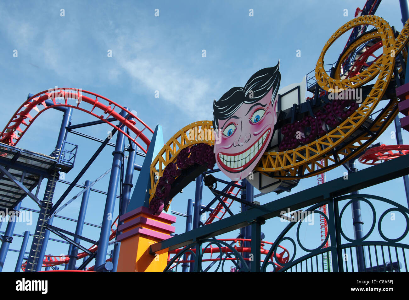 Coney island pleasure park hi-res stock photography and images - Alamy