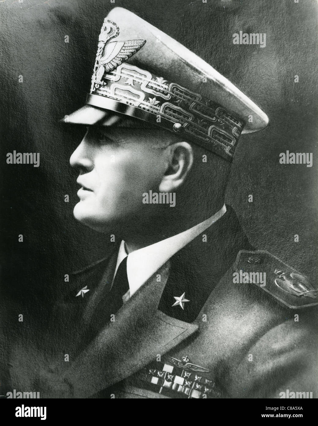 BENITO MUSSOLINI (1883-1945) Italian Facist leader Stock Photo