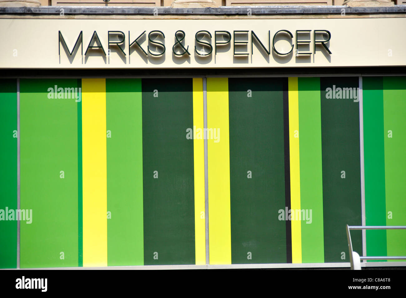 Marks and Spencers at Norwich Stock Photo Alamy