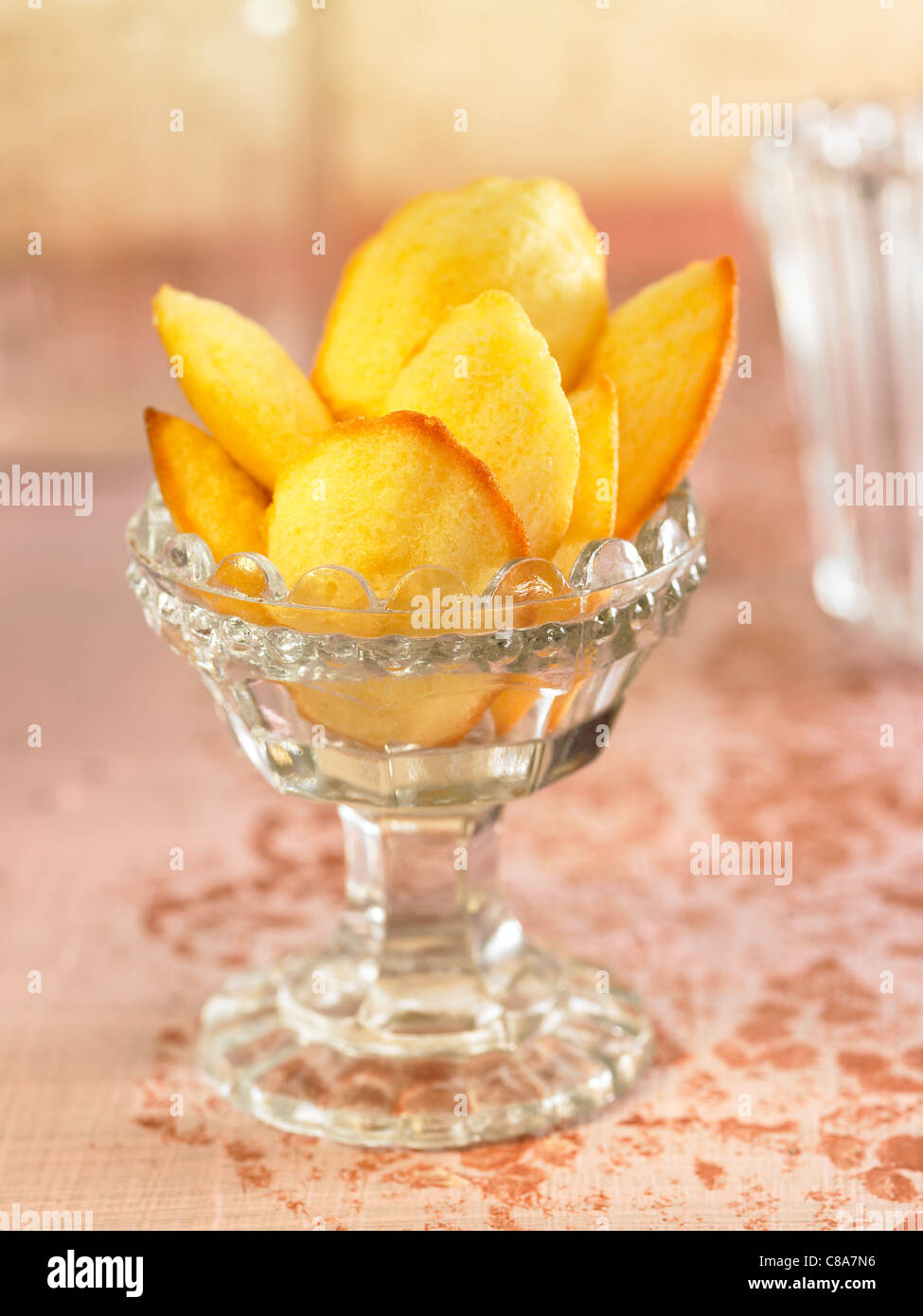 Curry-flavored Madeleines Stock Photo