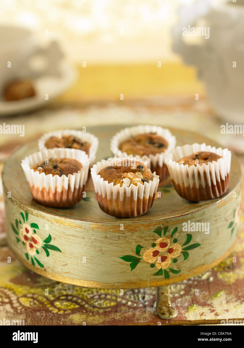 Truffle-flavored Madeleines Stock Photo
