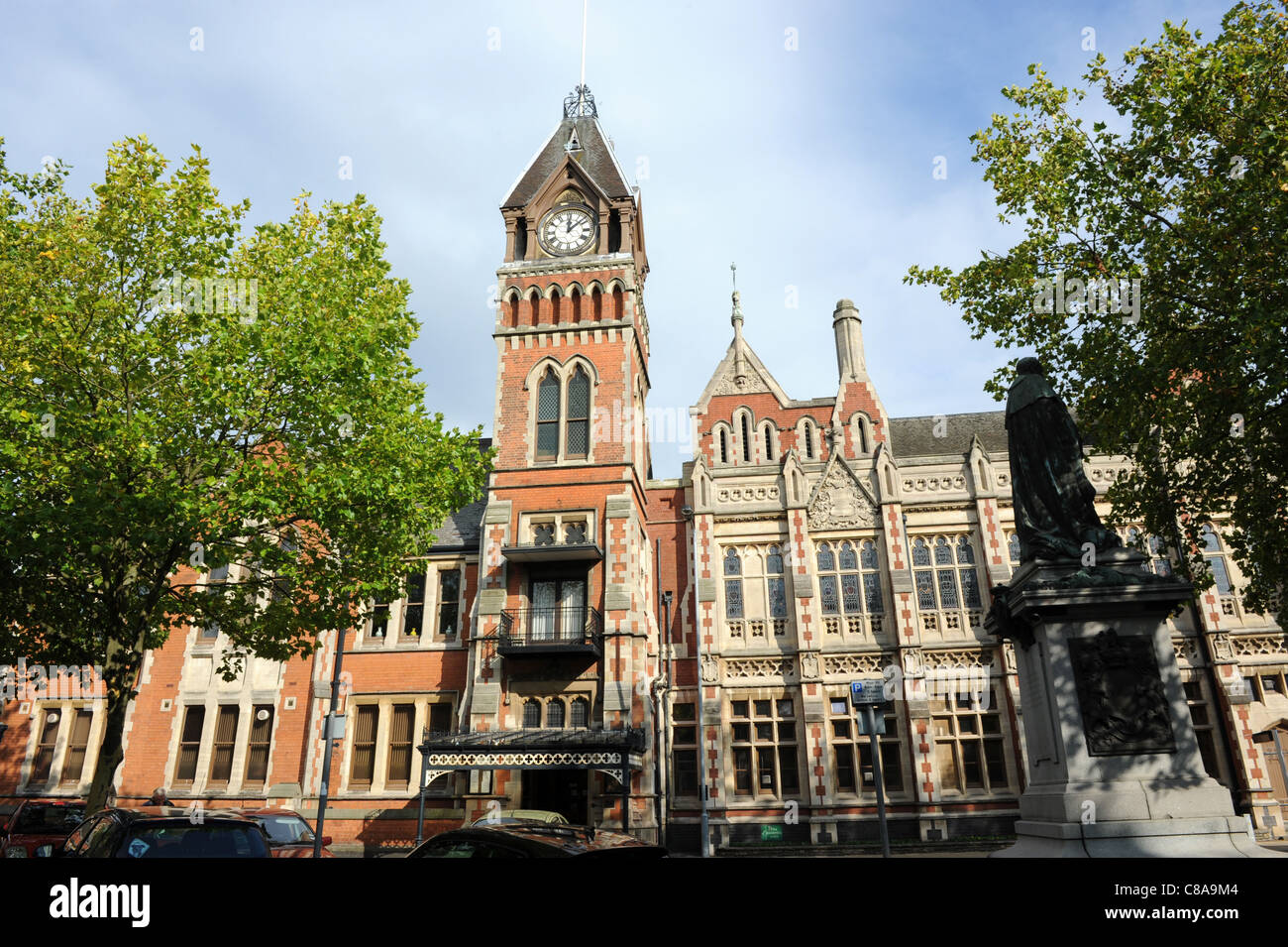 The Town Hall, Burton on Trent, Staffordshire, England, UK Burton-upon-Trent Stock Photo