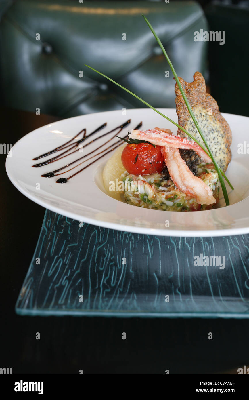 Risotto with lobster Stock Photo Alamy