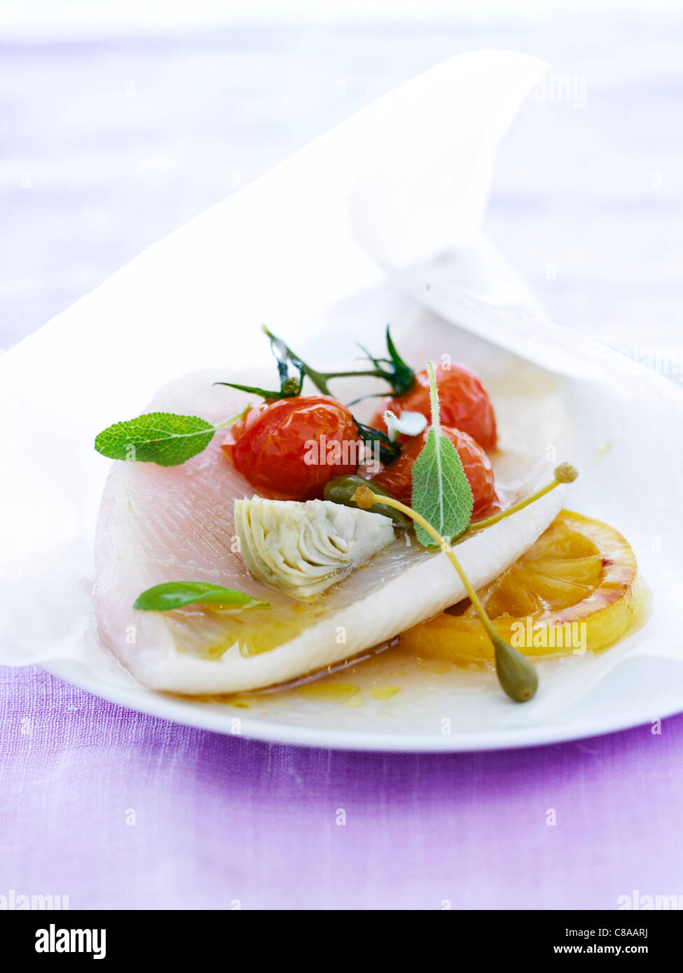 Cooked Skate Hi Res Stock Photography And Images Alamy