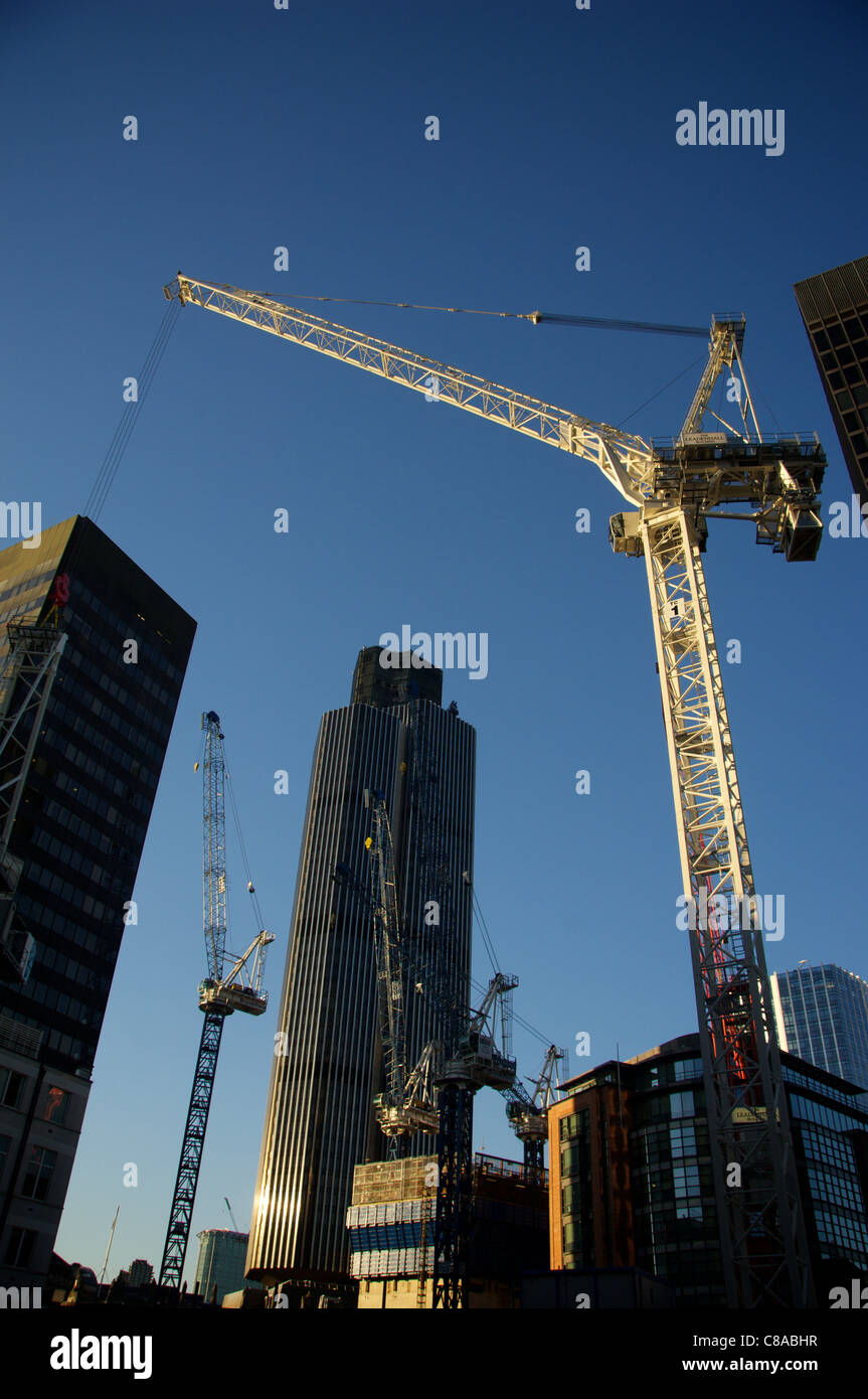 Tower Cranes London High Resolution Stock Photography and Images Alamy