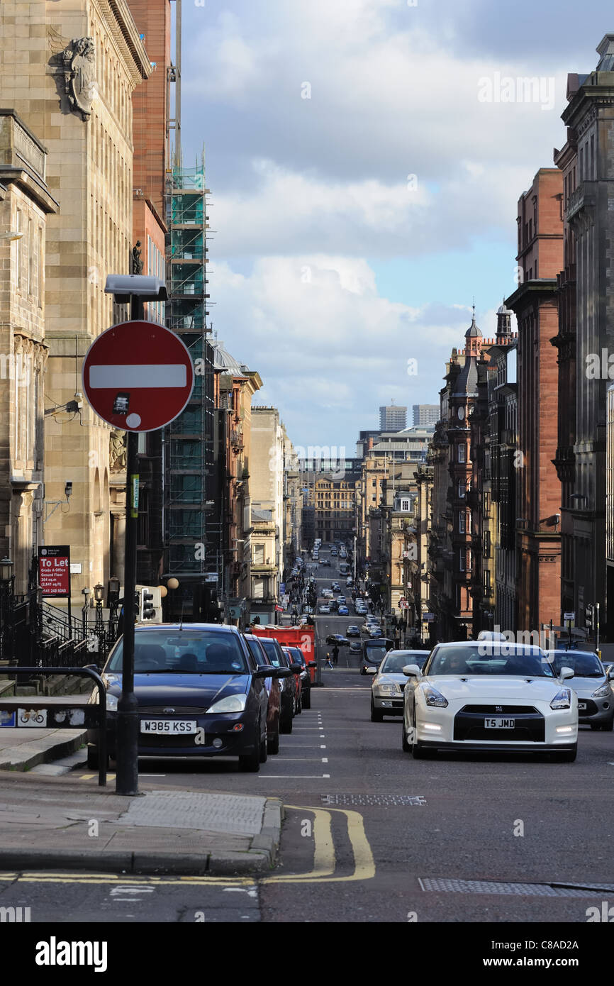 Glasgow road sign hires stock photography and images Alamy