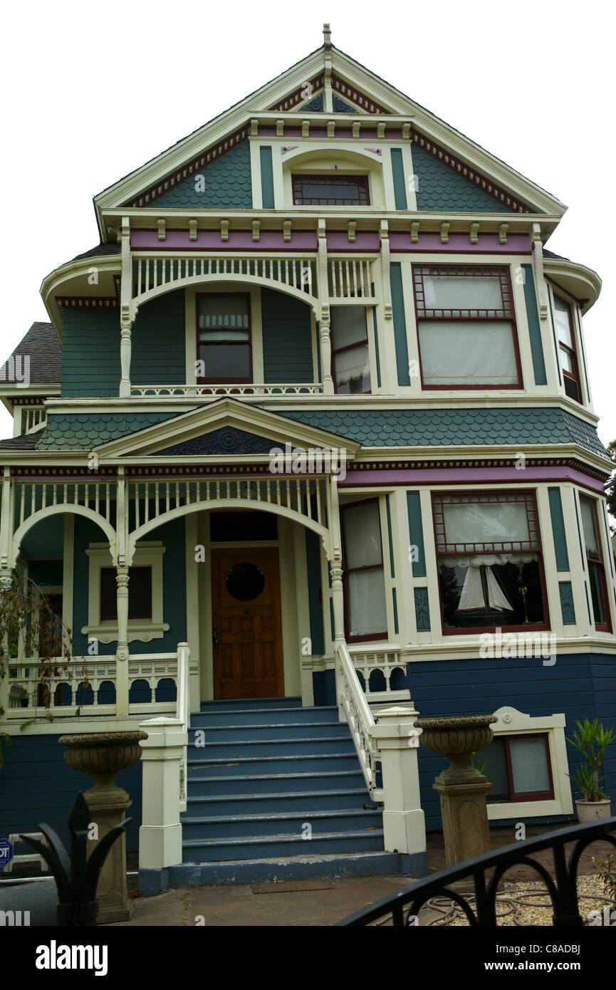 Victorian home architecture 19th century Alameda gables style 19th