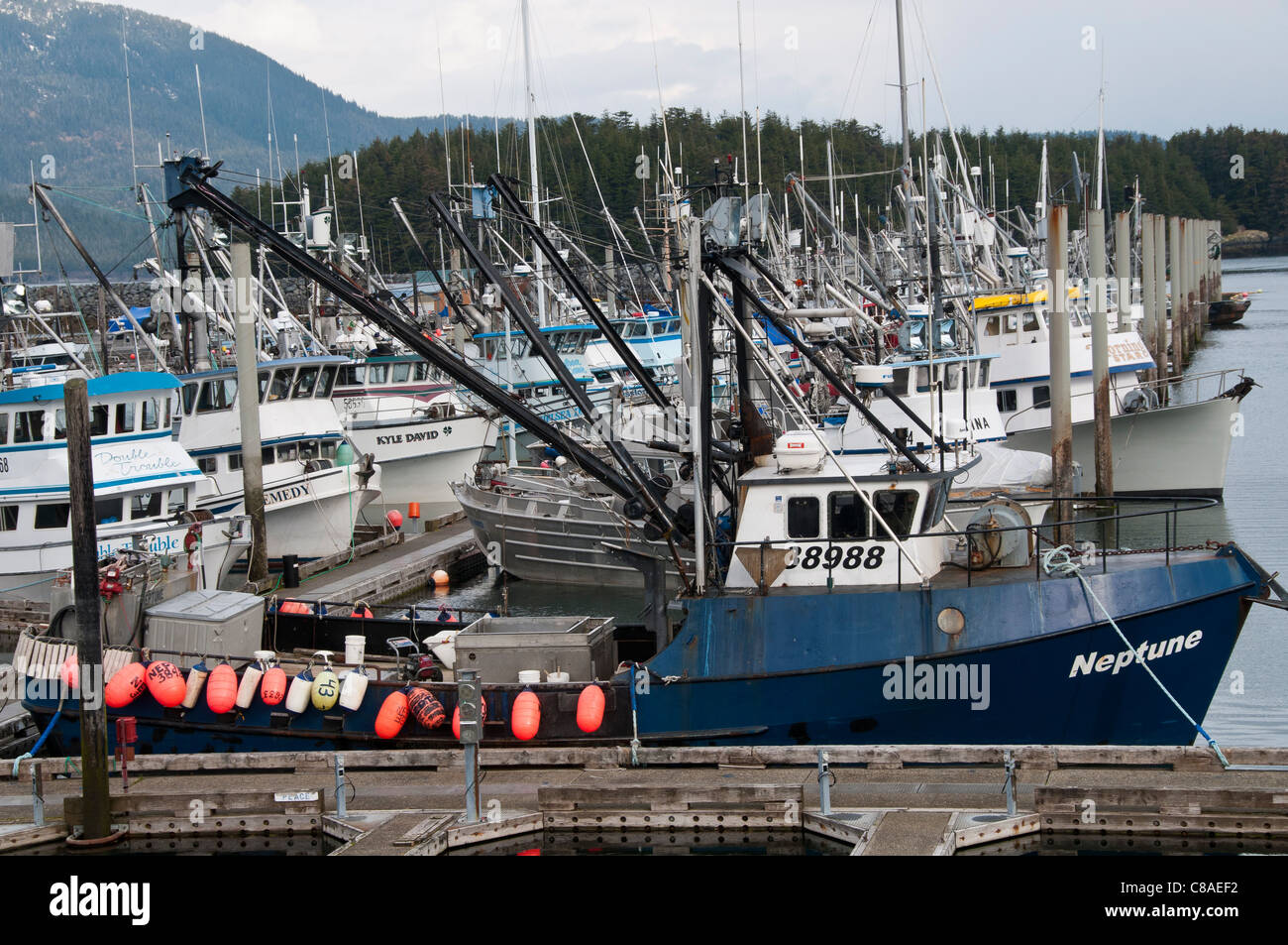 Harbor, Cordova, Alaska Stock Photo Alamy