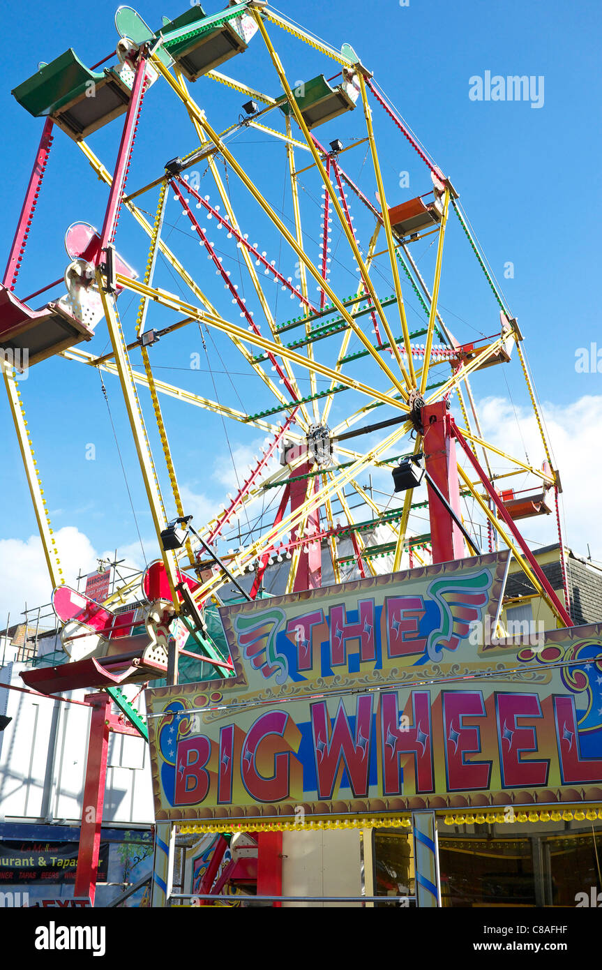 Big wheel funfair hi-res stock photography and images - Alamy