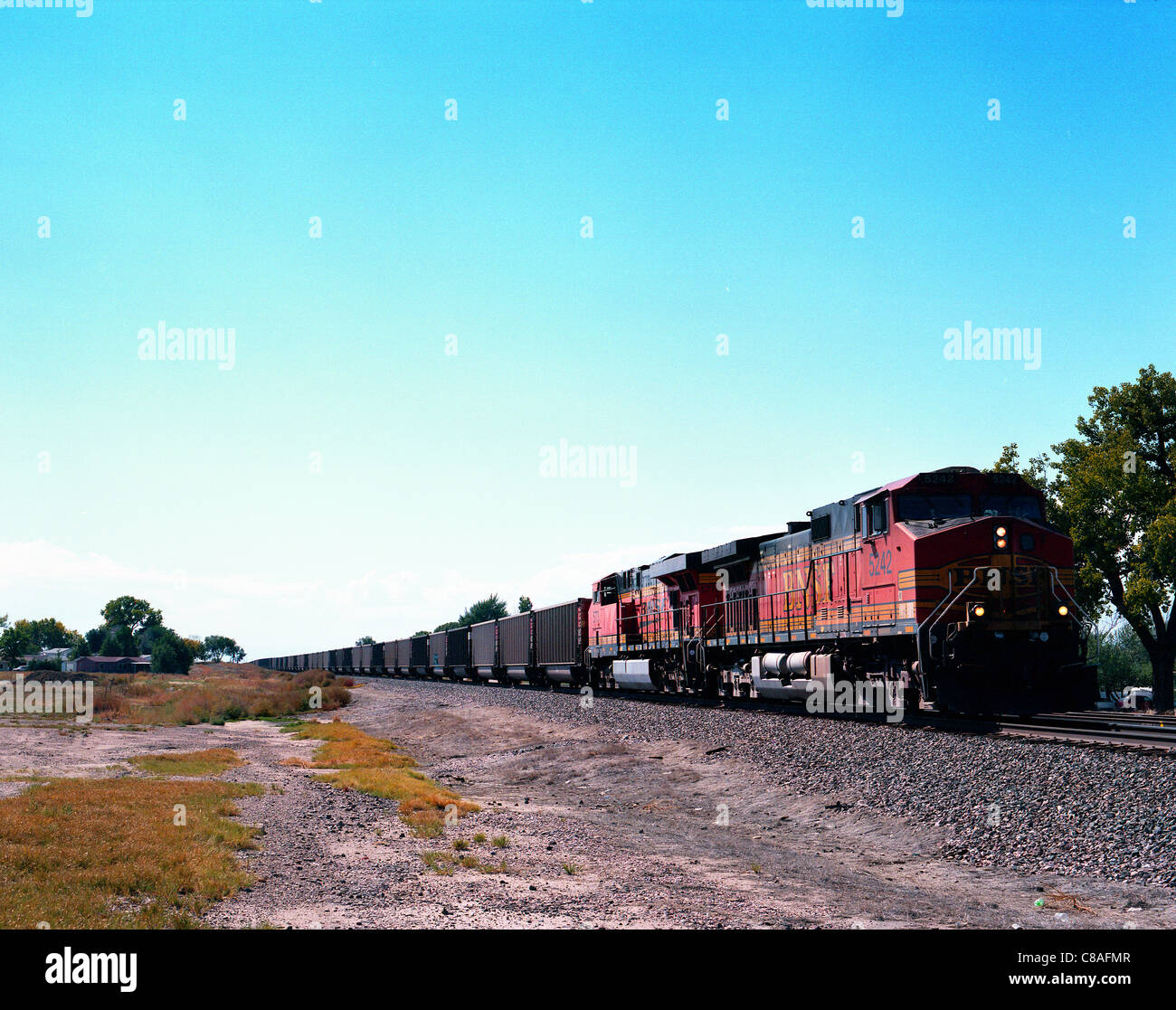 Bnsf train in hudson colorado hires stock photography and images Alamy