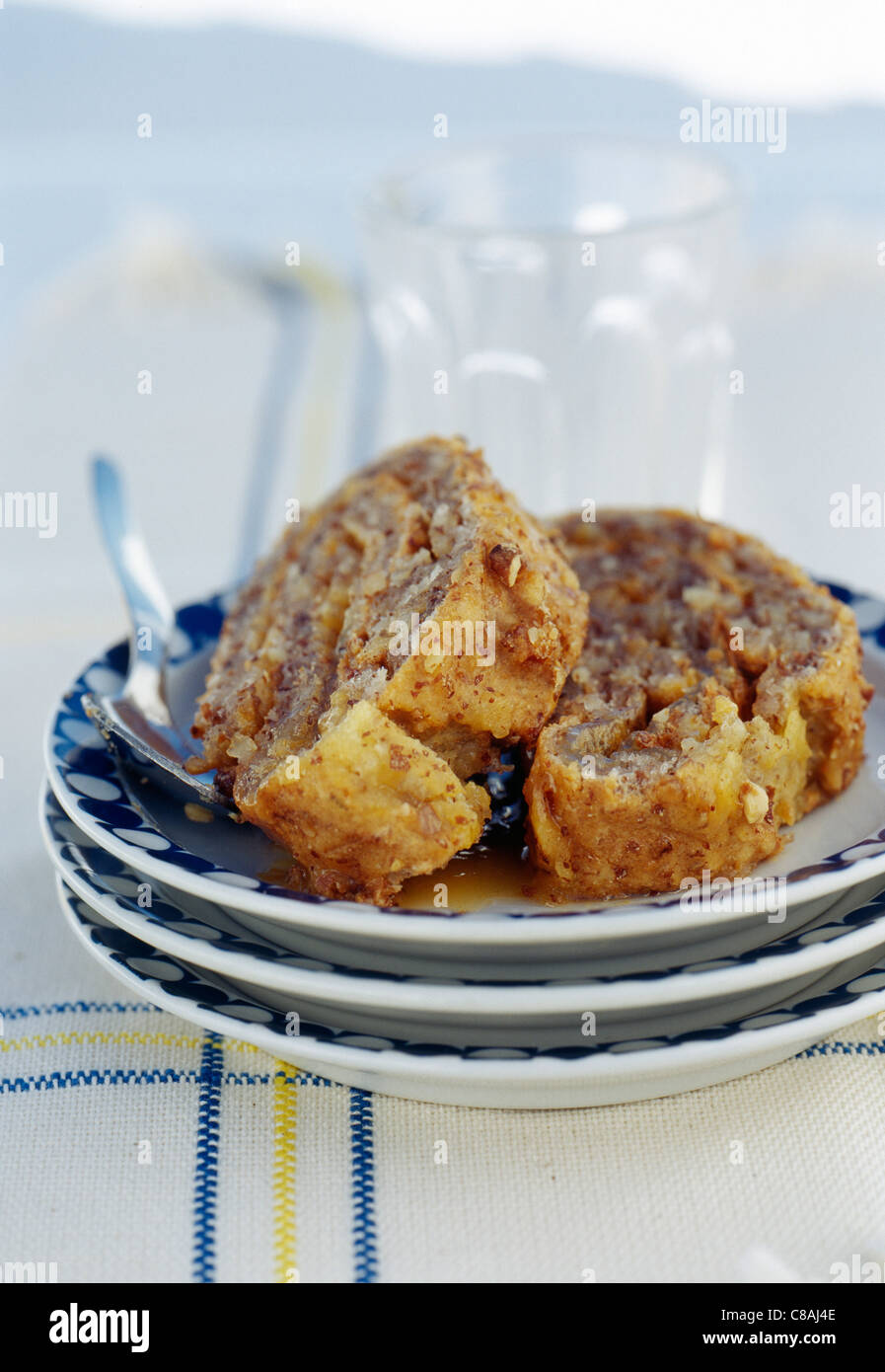 Almond cake Stock Photo