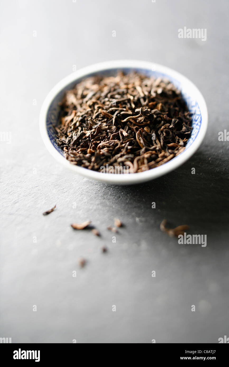 Yunnan black tea Stock Photo