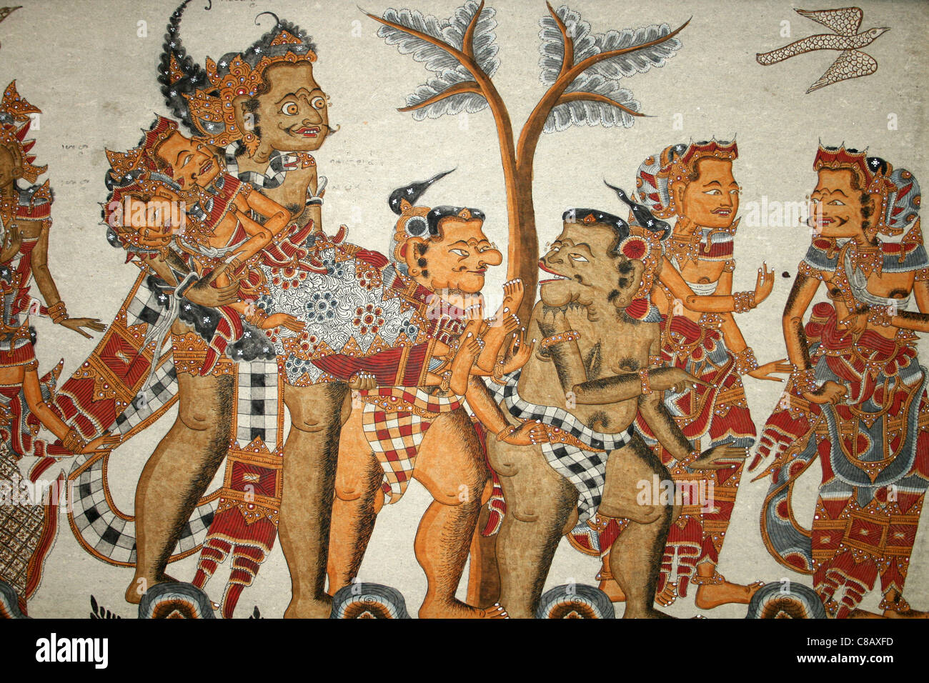 Wayang kamasan painting hi-res stock photography and images - Alamy