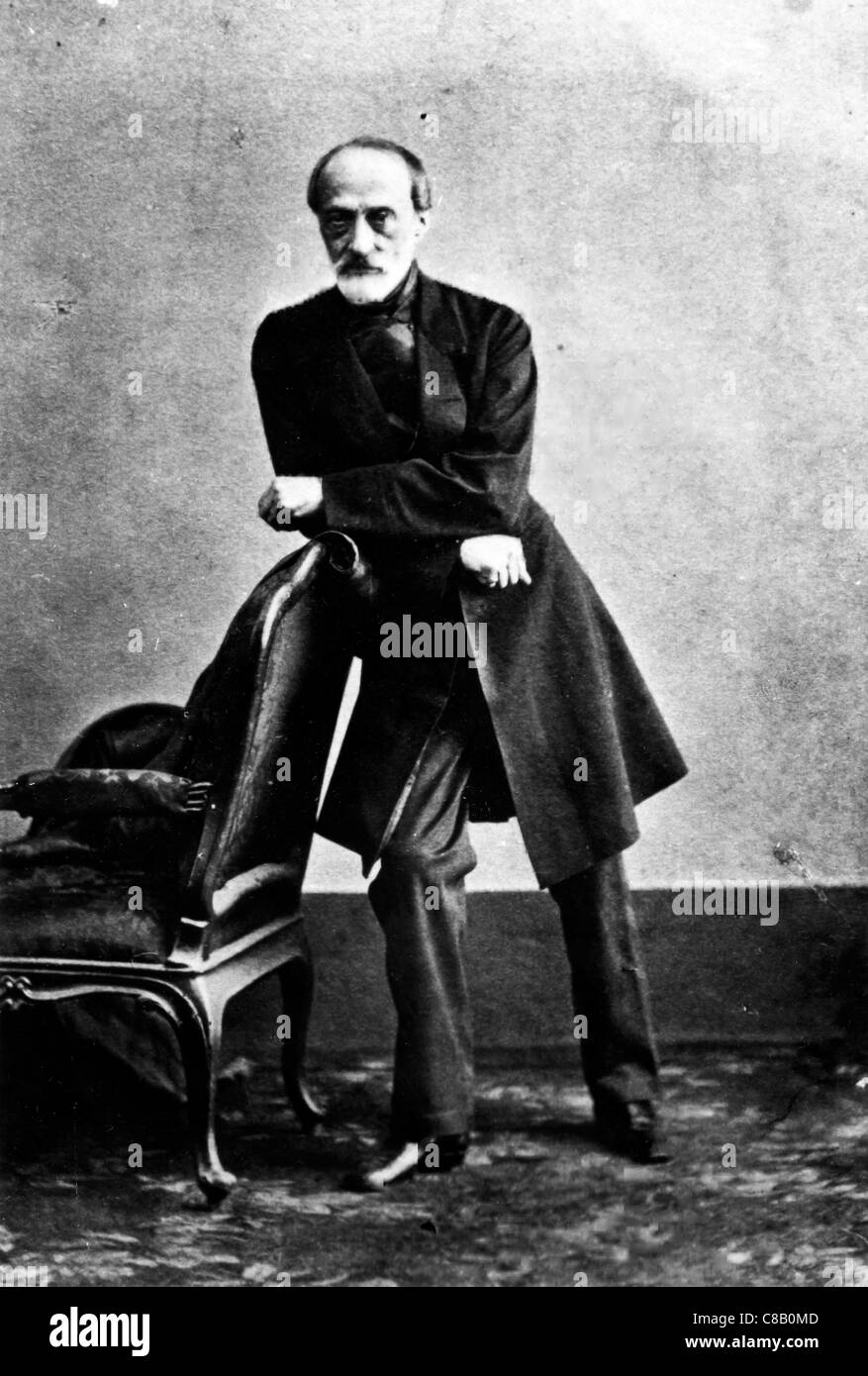 Giuseppe Mazzini,1870 Stock Photo
