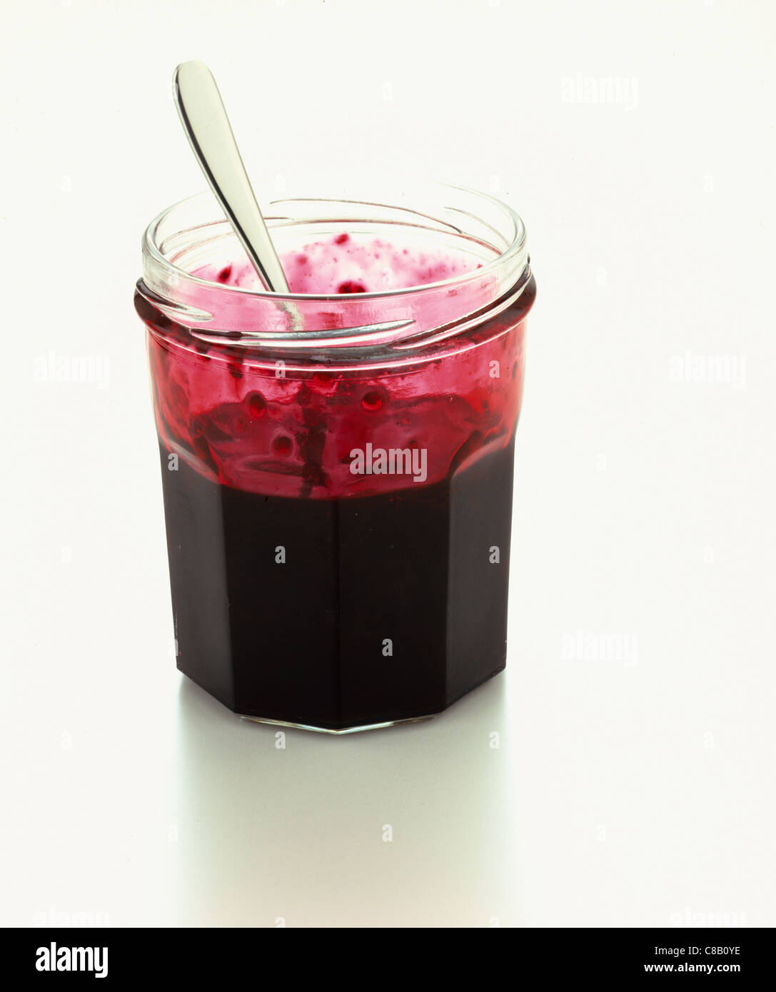 Pot of jam Stock Photo Alamy