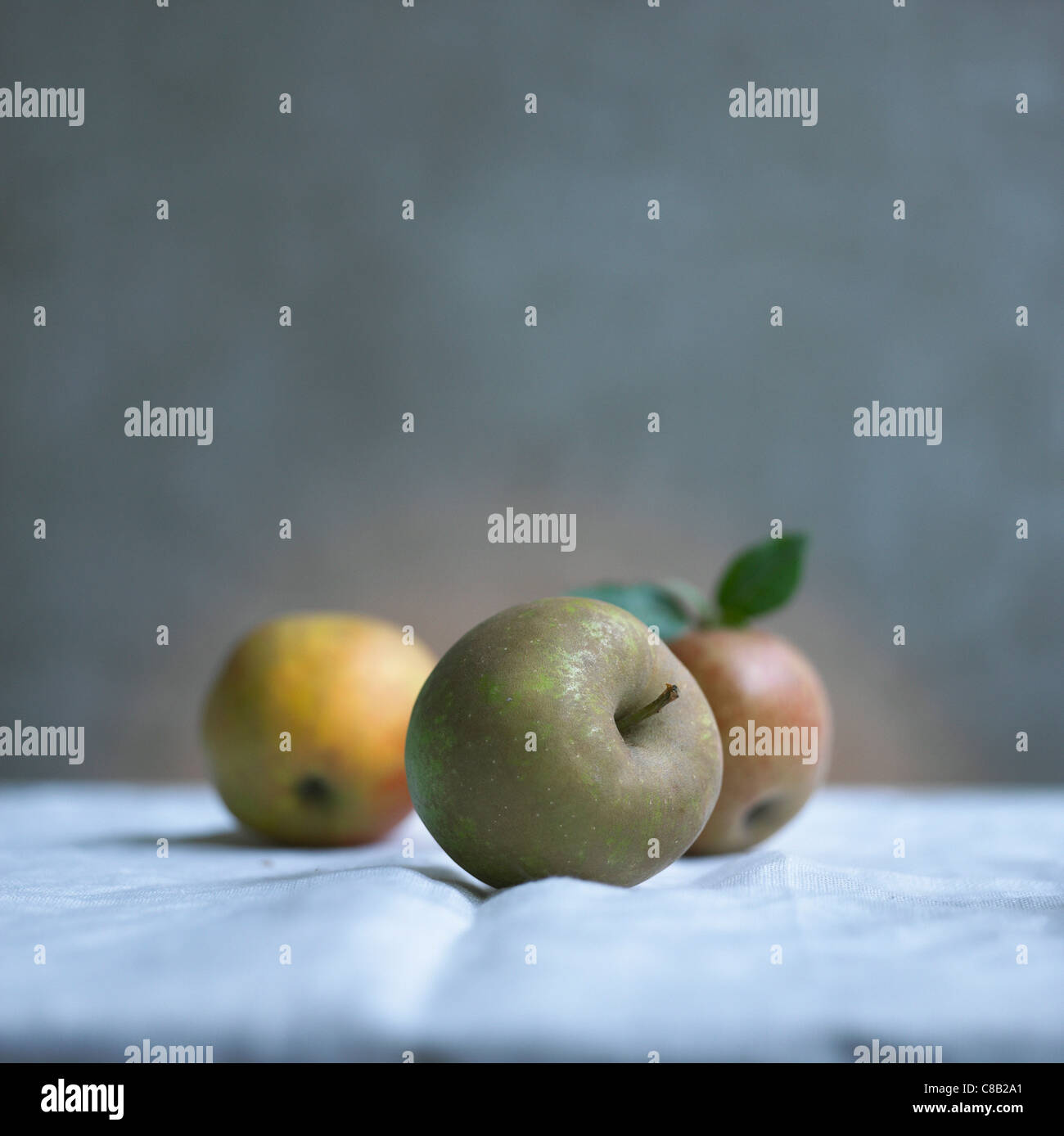 Reinette apples Stock Photo