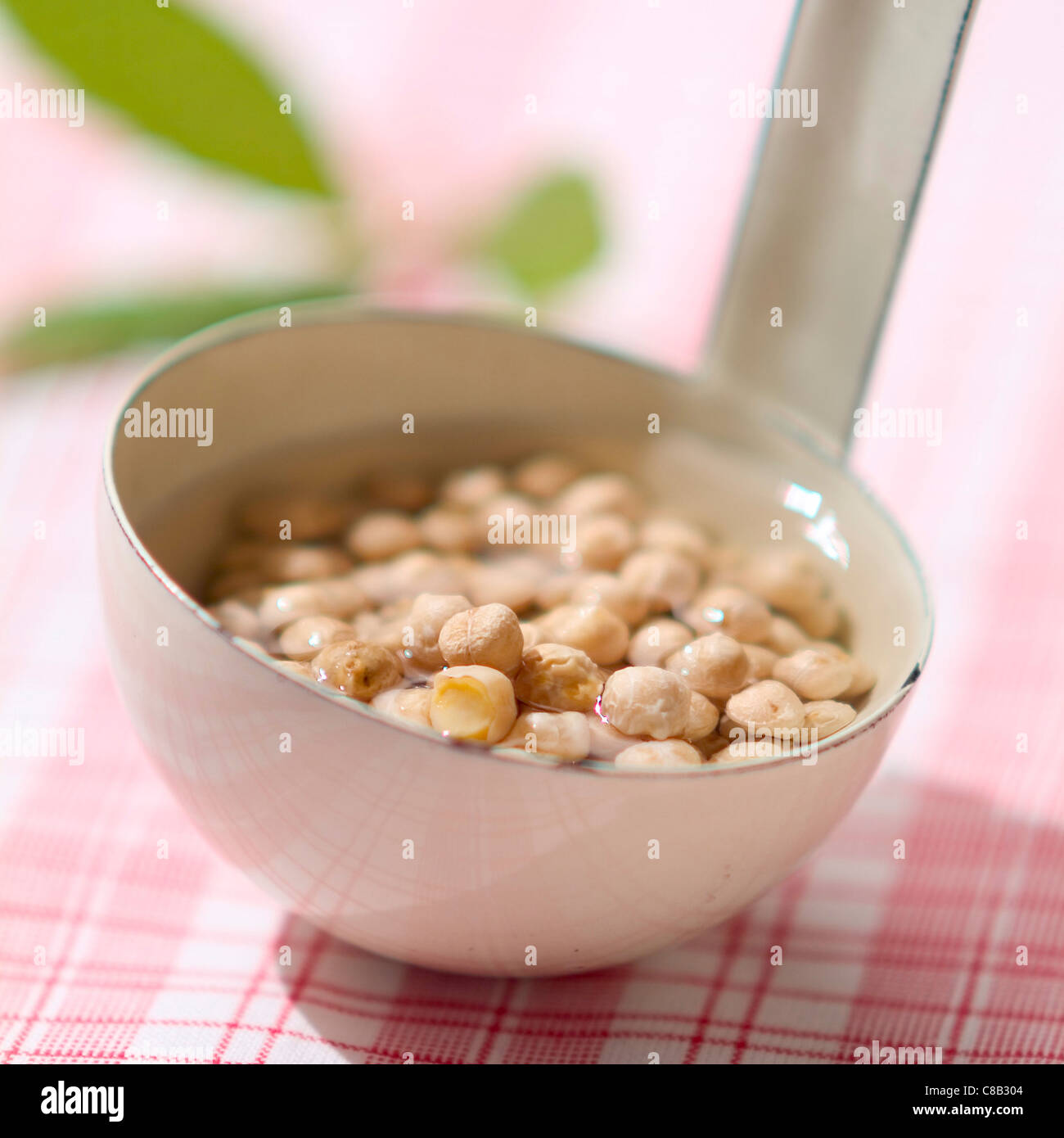 Chickpeas for Socca Stock Photo