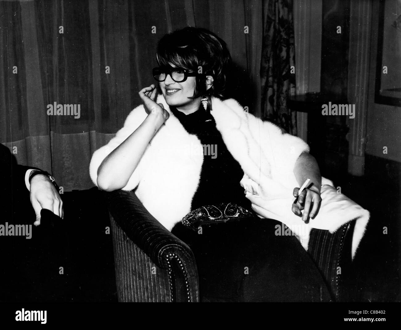 Mina,1968 Stock Photo