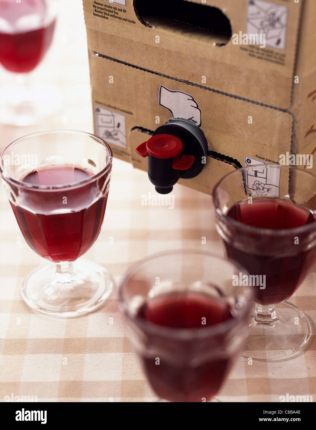 Bag in box wine hires stock photography and images Alamy