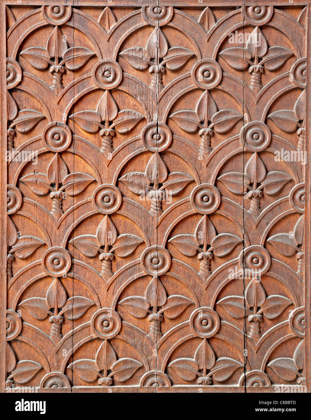 Milan - detail from church gate Stock Photo