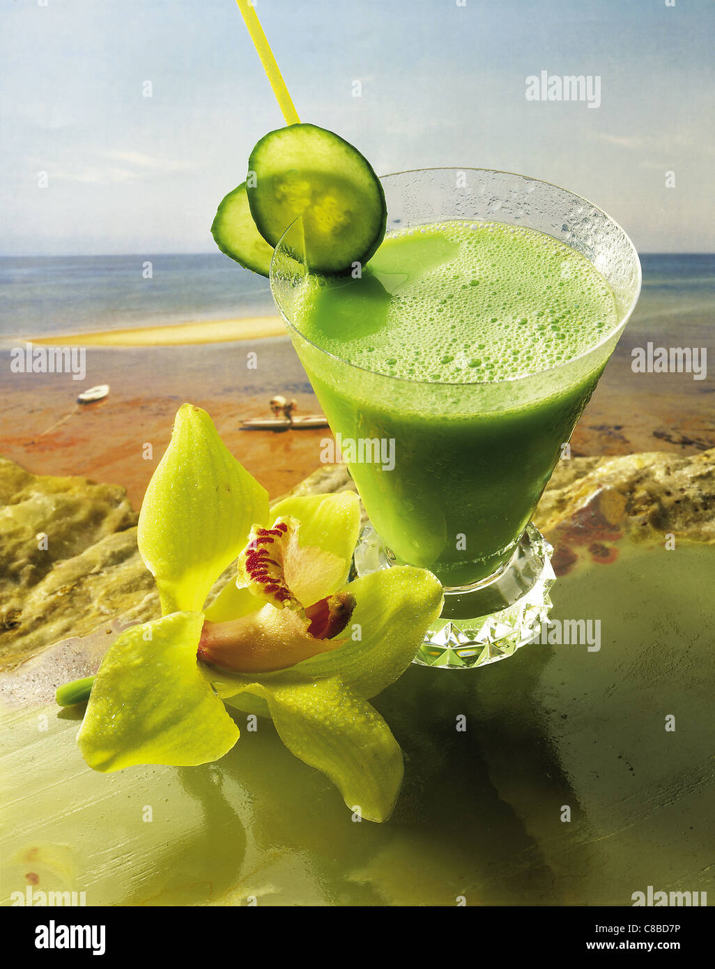 vegetable cocktail drink Stock Photo Alamy