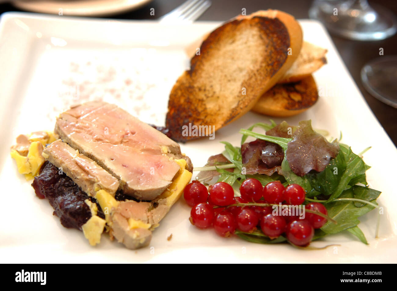 Homemade Terrine de Fois Gras Stock Photo Alamy
