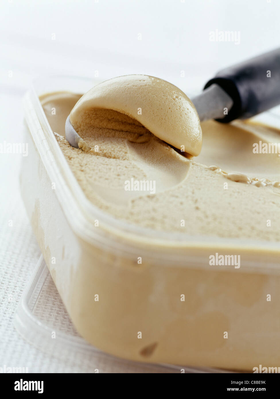 liquorice ice cream Stock Photo Alamy