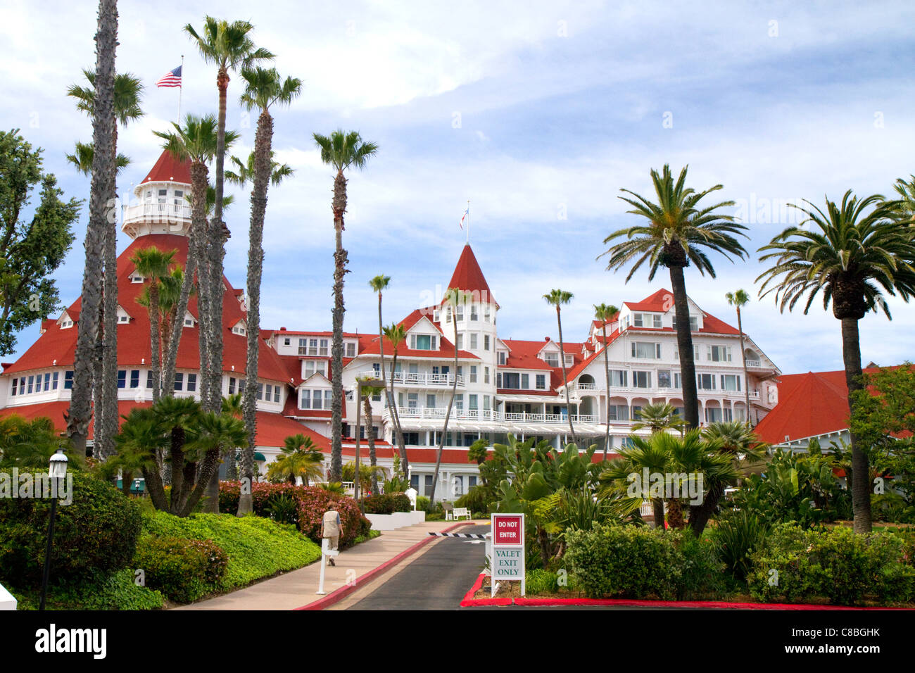 Hotel Del Coronado, California, USA. Stock Photo