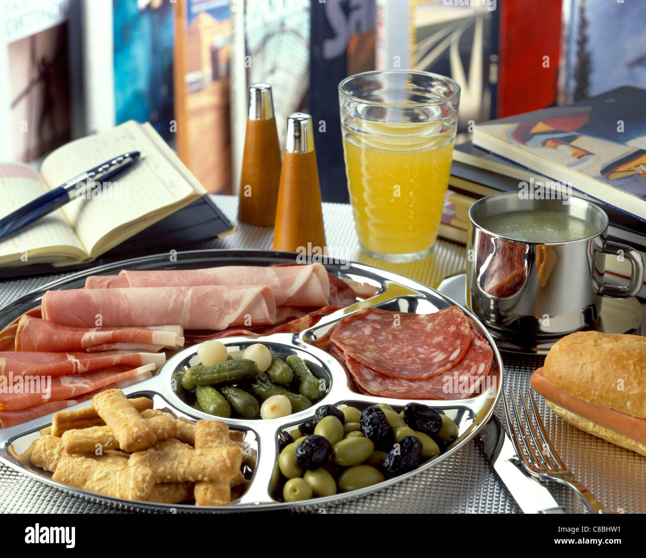 quick meal Stock Photo