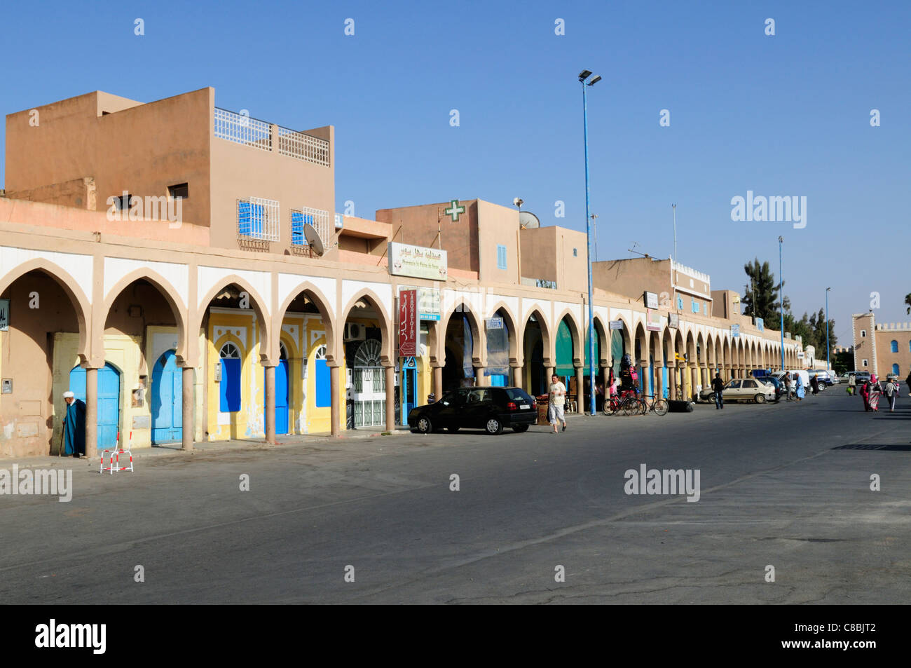 Place El Mechouar, Tiznit, Morocco Stock Photo