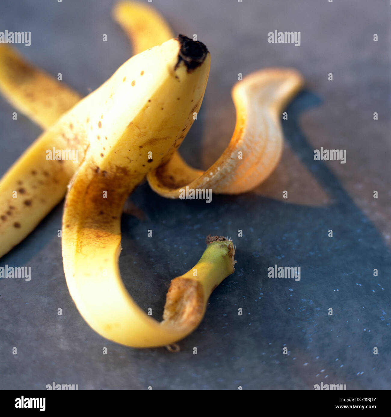 Banana skin peeling hi-res stock photography and images - Alamy